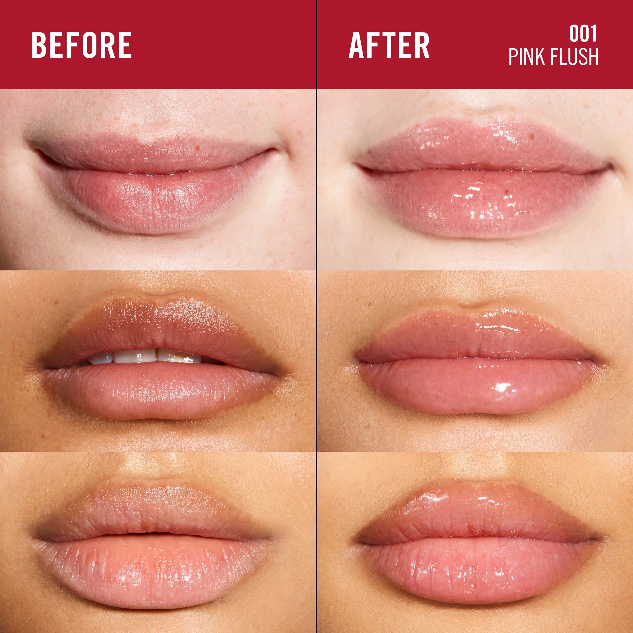 Rimmel Oh My Gloss! Lip Oil Lip Gloss 001 Pink Flush (obrázok 4)