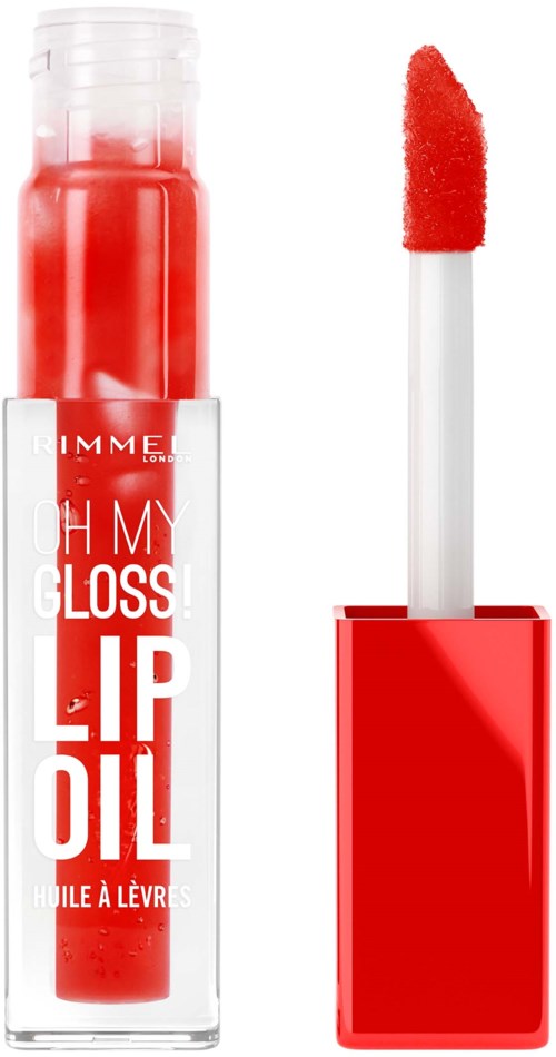 Rimmel Oh My Gloss! Lip Oil Lip Gloss 004 Vivid Red