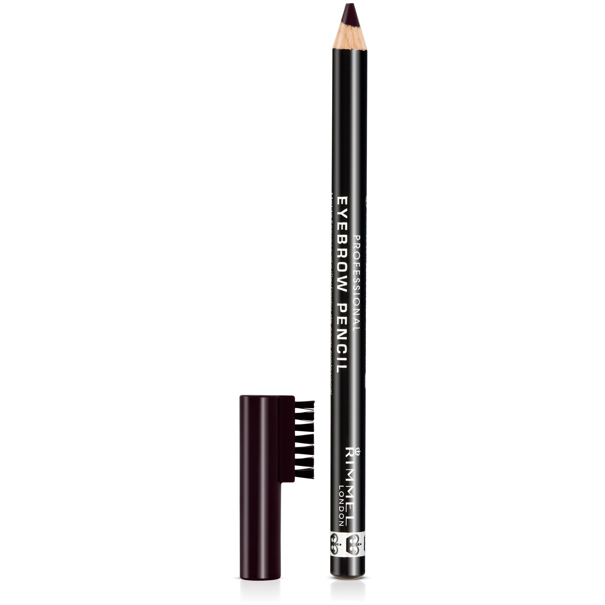 Rimmel Brow This Way Professional Eyebrow Pencil Black Brown 004