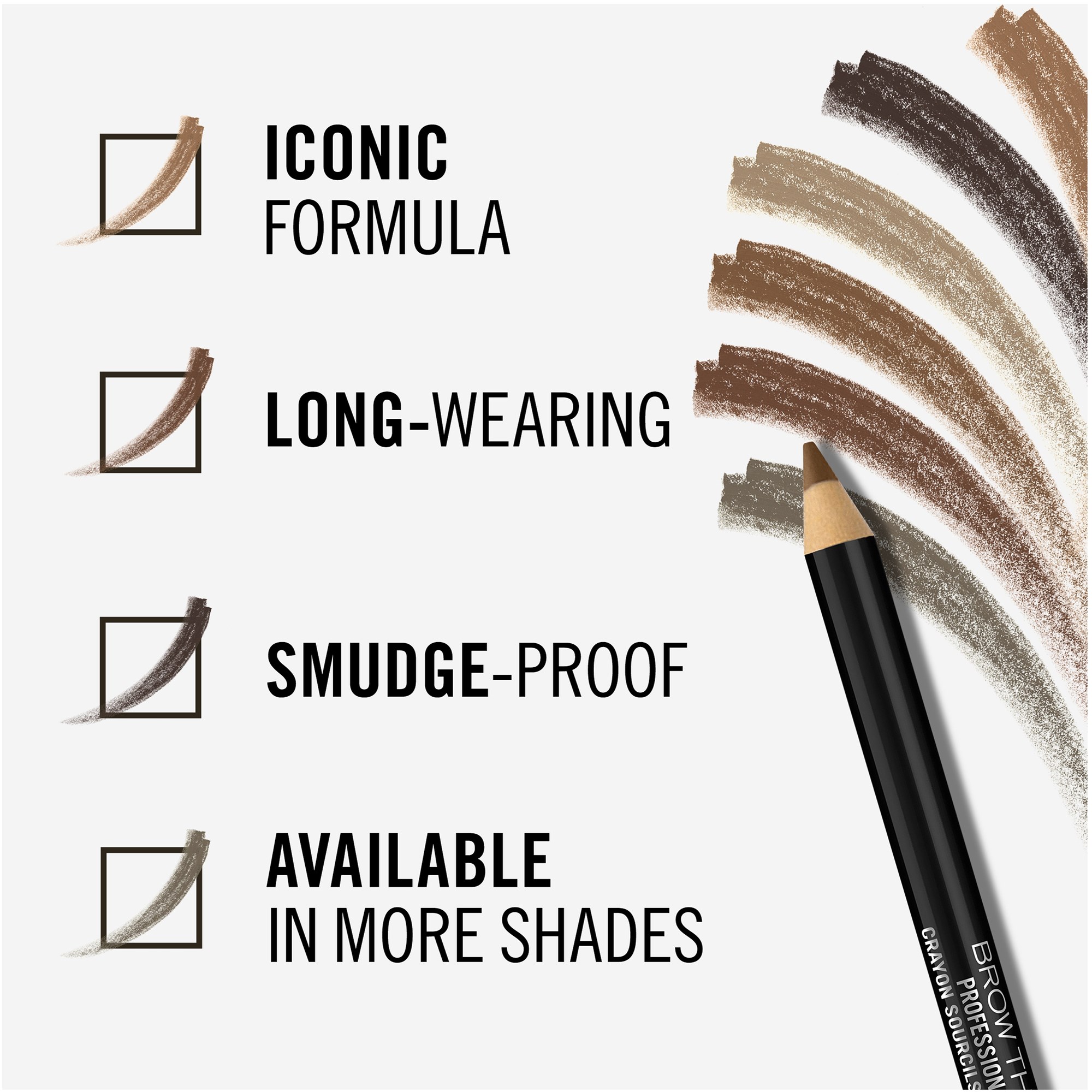 Rimmel Brow This Way Professional Eyebrow Pencil Ashbrown 005 (obrázok 8)