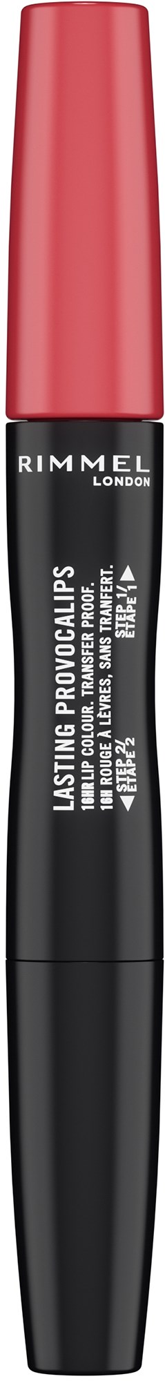 En svart och rosa tub med Rimmel Lasting Provocals vattenfast eyeliner med en borste.