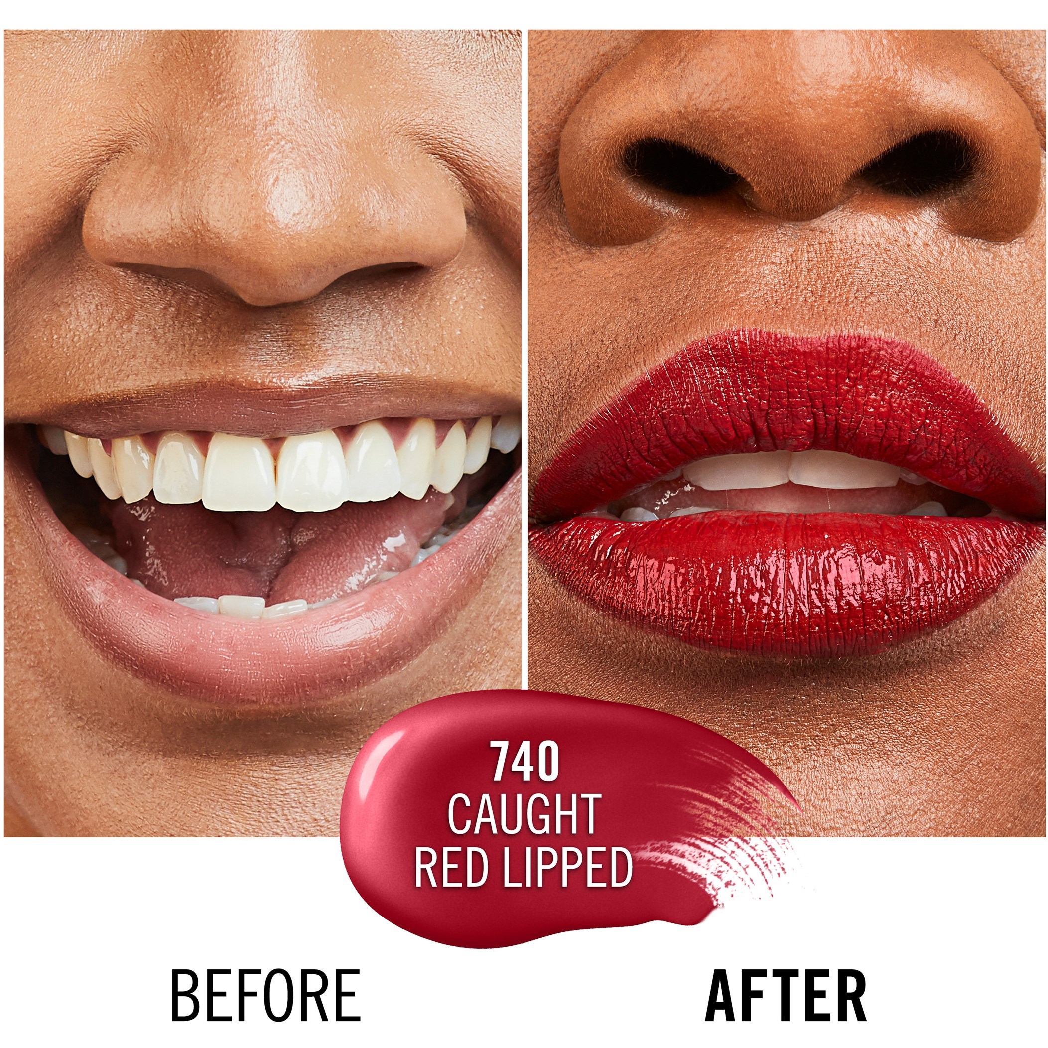Rimmel Lasting Provocalips Lipstick 740 Caught red lipped (obrázok 8)
