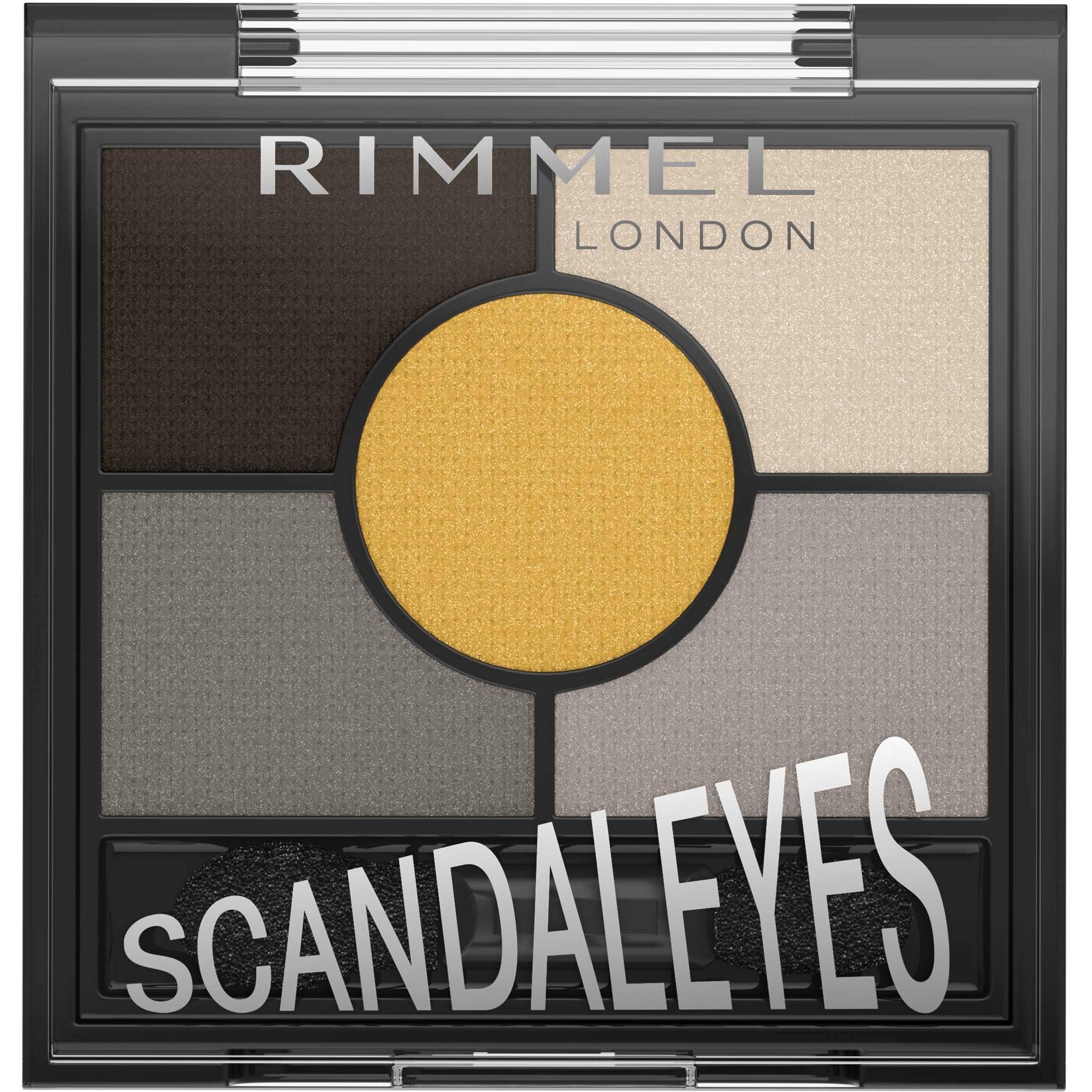 Läs mer om Rimmel Scandaleyes Eyeshadow Palette 001 Golden Eye