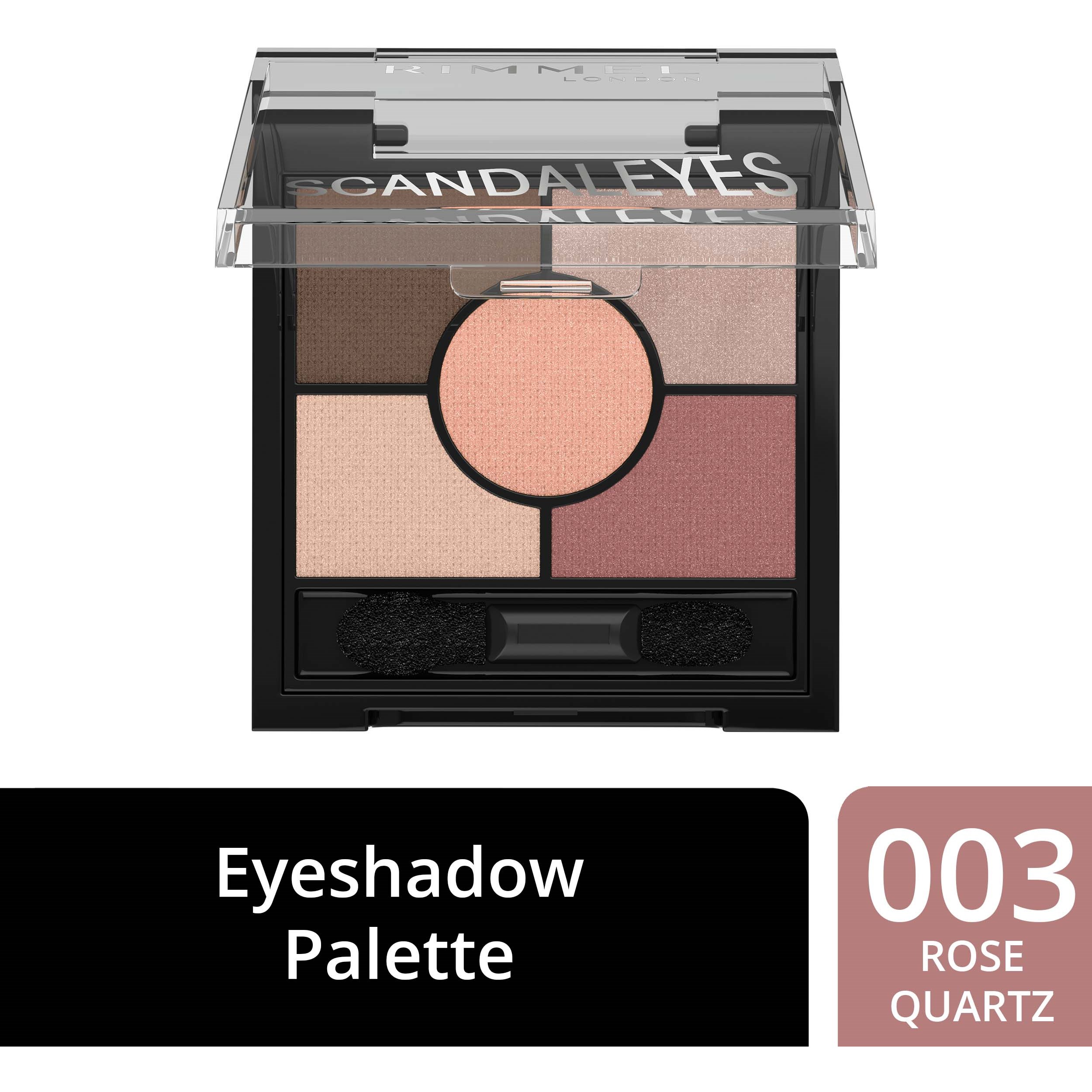 Alternativ bild 1 för Rimmel Scandaleyes Eyeshadow Palette 003 Rose Quartz