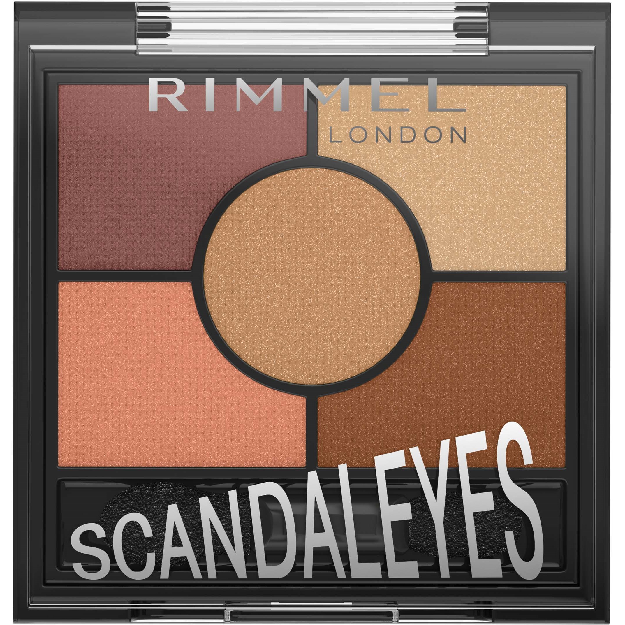 Läs mer om Rimmel Scandaleyes Eyeshadow Palette 005 Sunset Bronze