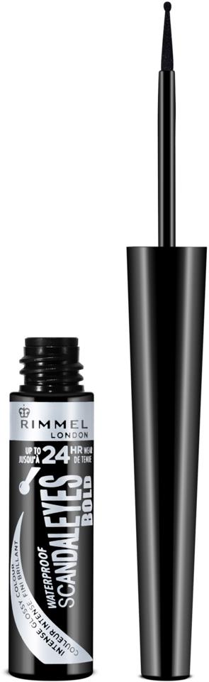 Rimmel Scandaleyes Liquid Eye Liner 001 Black