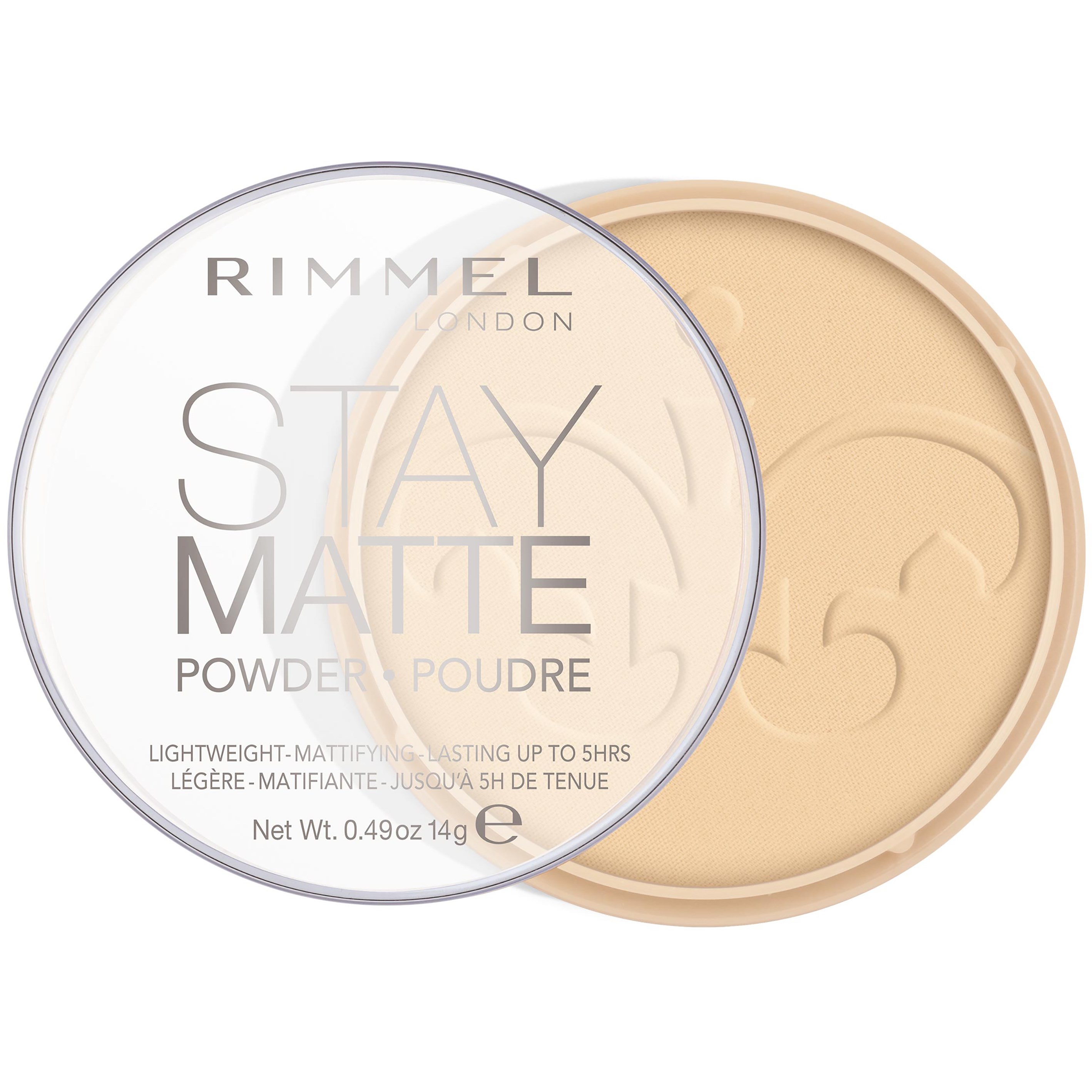 Rimmel Stay Matte Pressed Powder 001 Transparent 14g