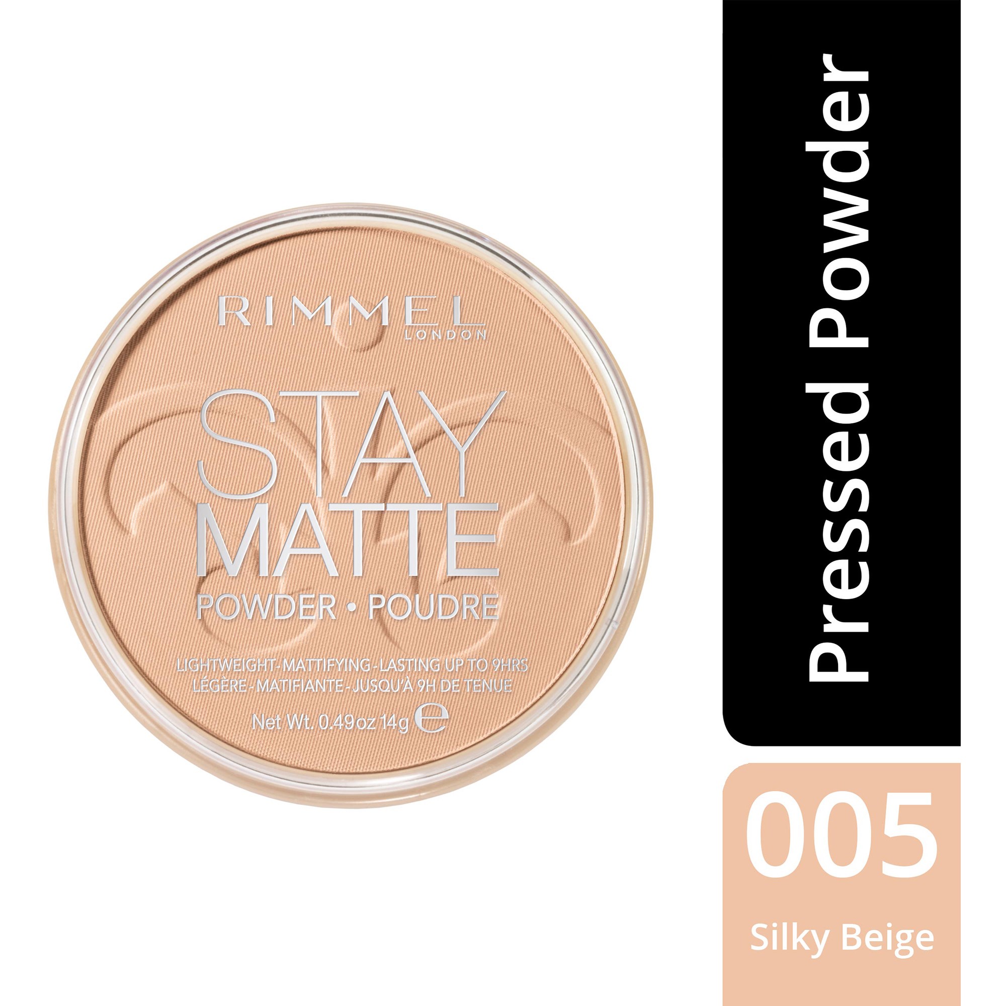 Alternativ bild 1 för Rimmel Stay Matte Pressed Powder Silky Beige 005