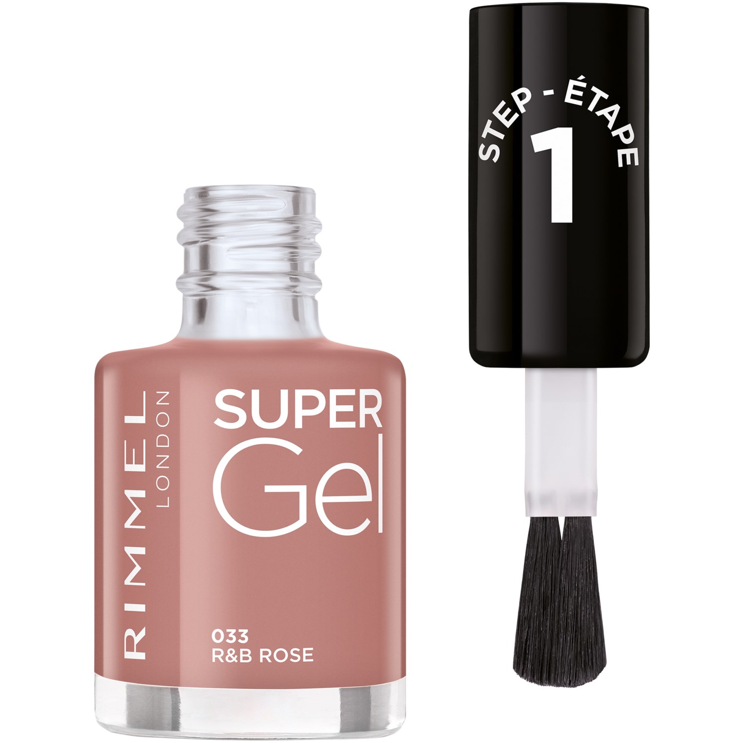 Rimmel Super Gel Nail Polish 033 Rose Poudre