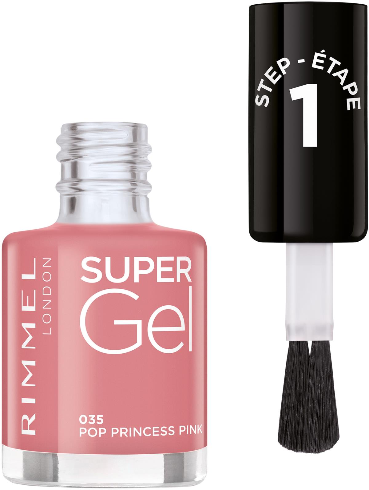 Rimmel Super Gel Nail Polish 035 Pop Princess