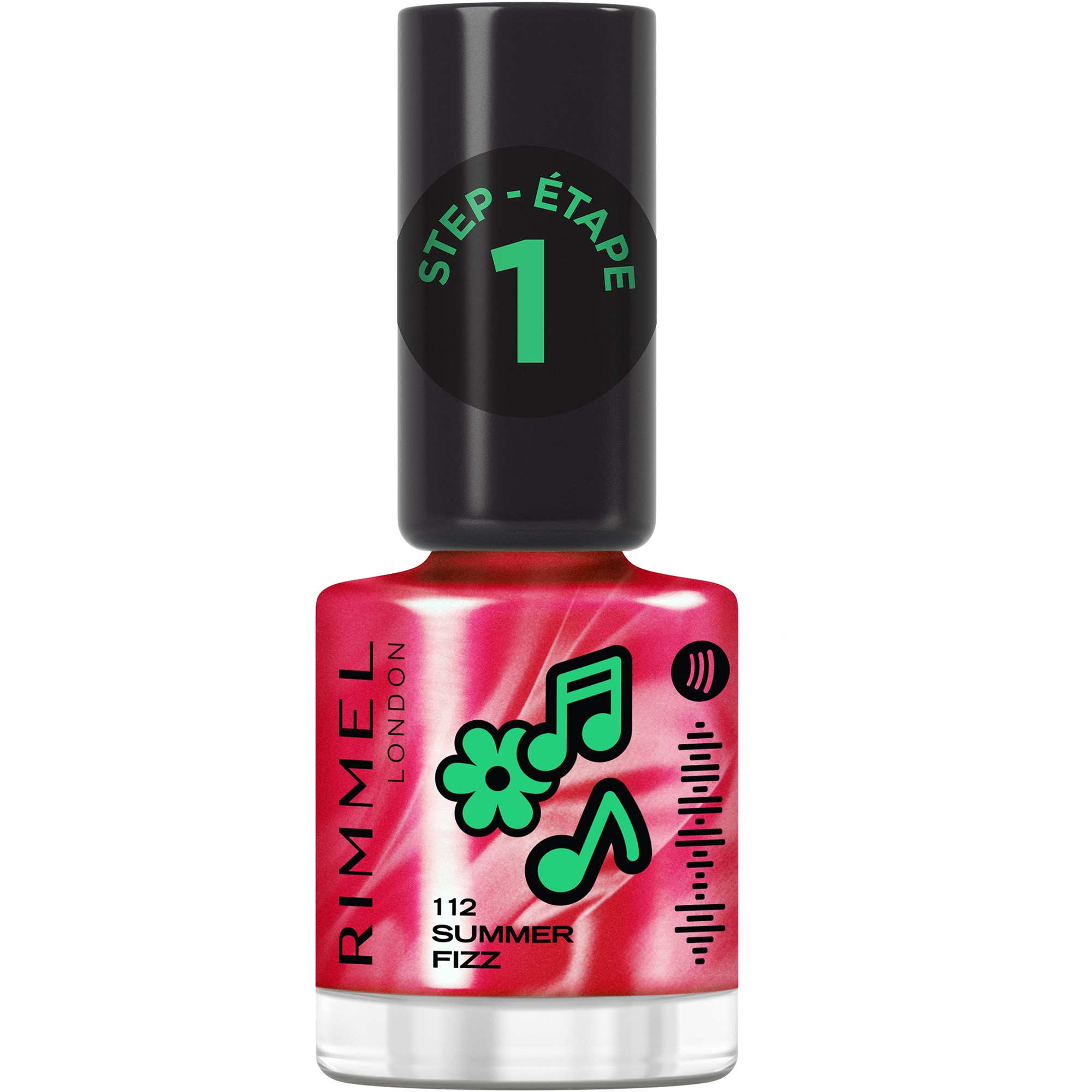 Rimmel London Full Volume Super Gel Nai Polish 112 Summer Fizz 12