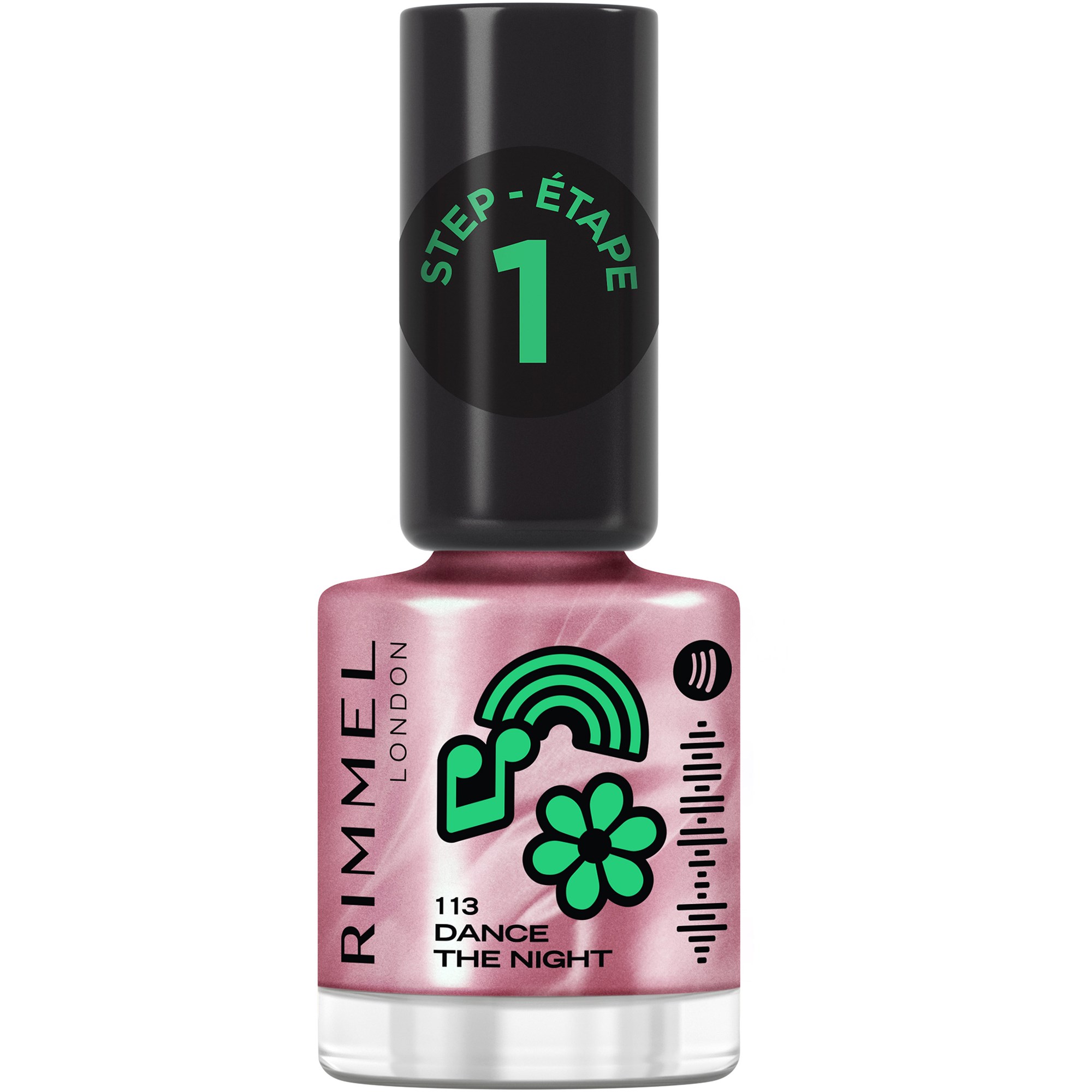 Rimmel London Full Volume Super Gel Nai Polish 113 Dance The Nigh