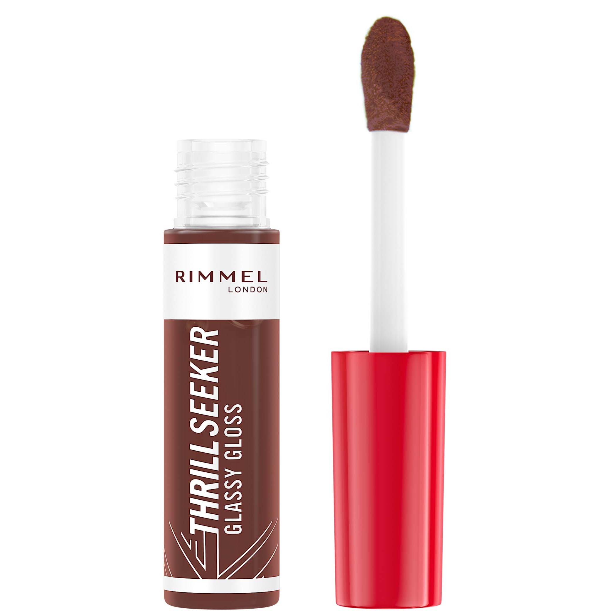 Rimmel Thrill Seeker Glassy Gloss Lip Gloss Chocolate glaze 800 billede