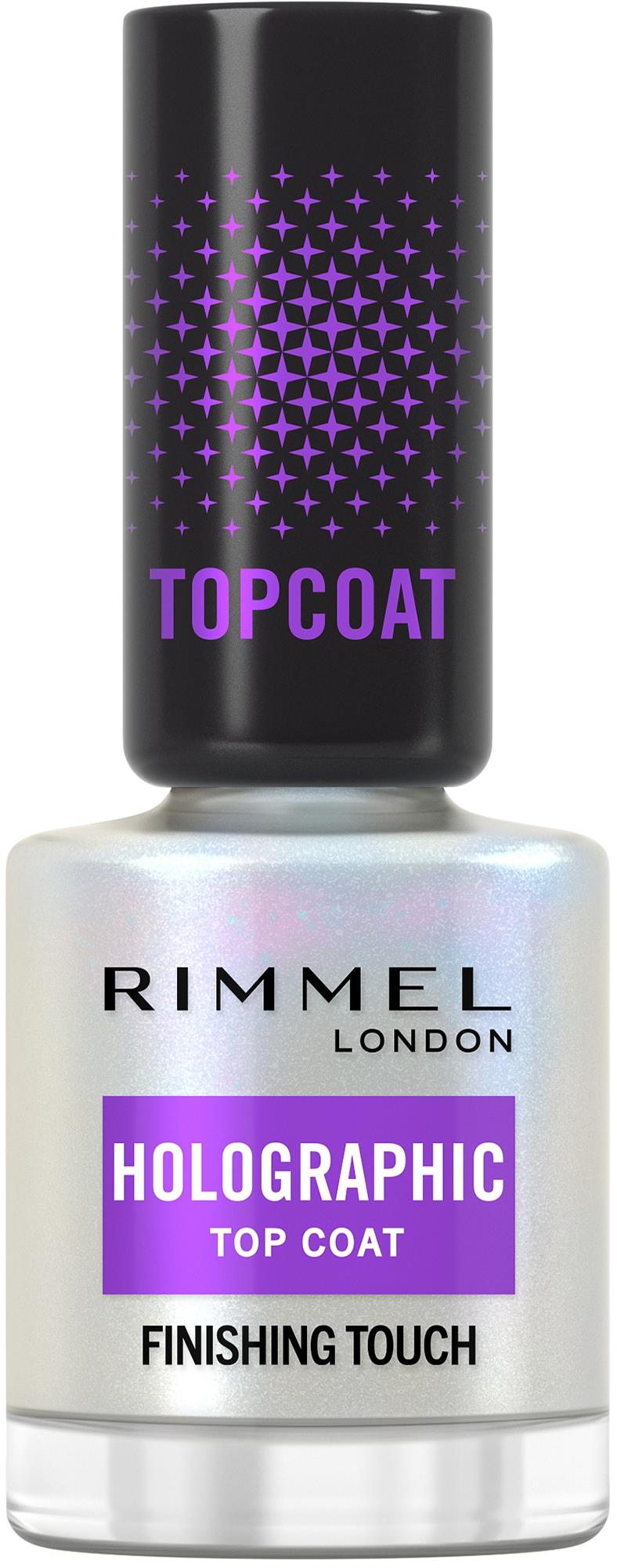 Rimmel Holographic Nail Polish Top Coat 12 ml