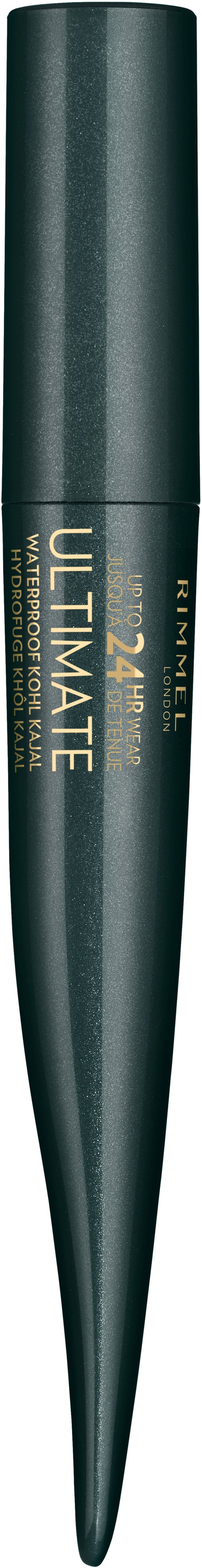 Das Produkt ist eine dunkel gefärbte Wimperngrundierung mit goldener Schrift, für kosmetische Zwecke.