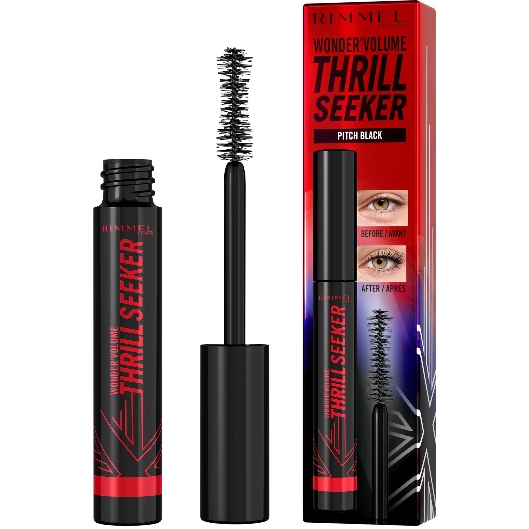 Rimmel Turn up the volume Wonder'Volume Thrill Seeker Mascara 004 Pi (obrázok 10)