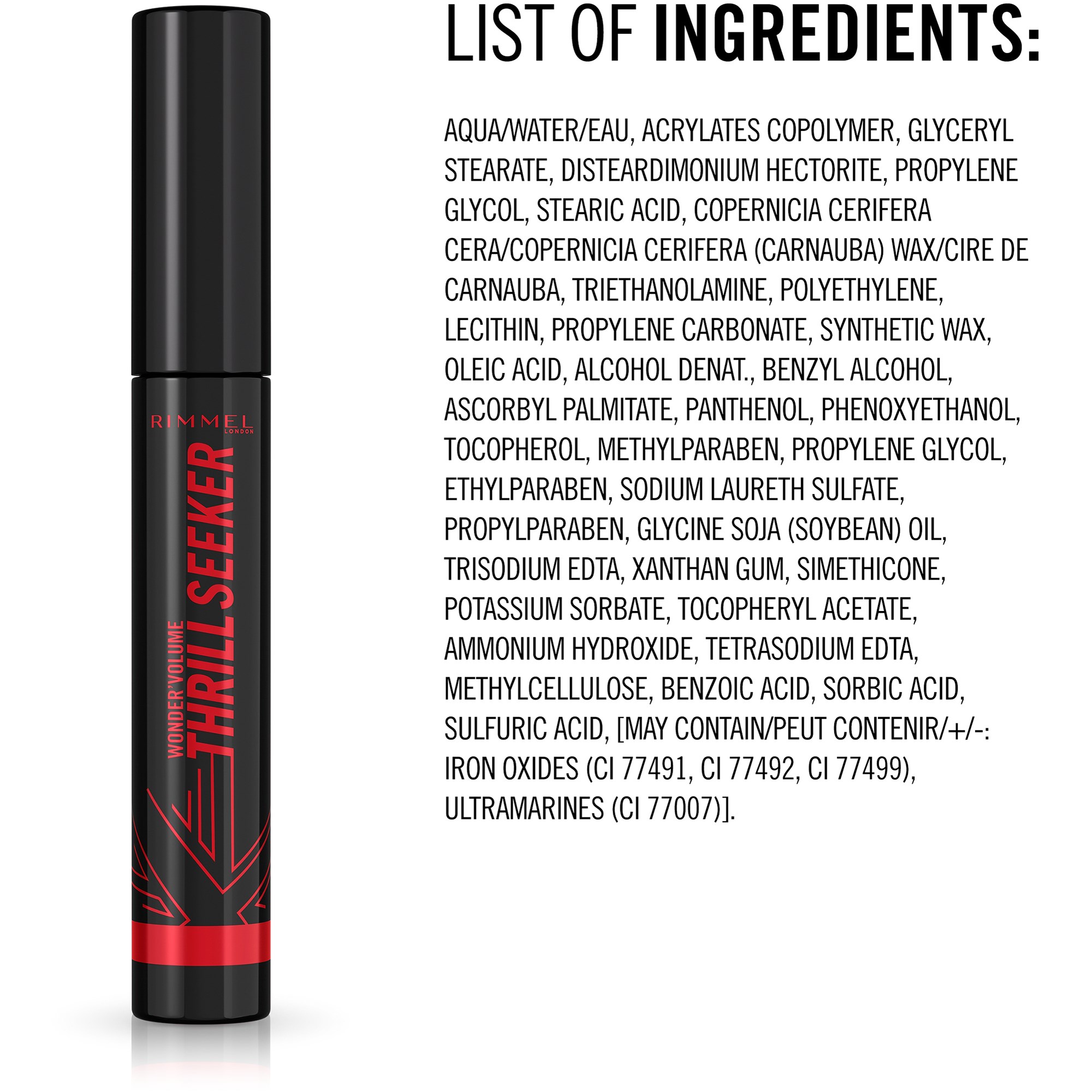 Rimmel Turn up the volume Wonder'Volume Thrill Seeker Mascara 004 Pi (obrázok 11)