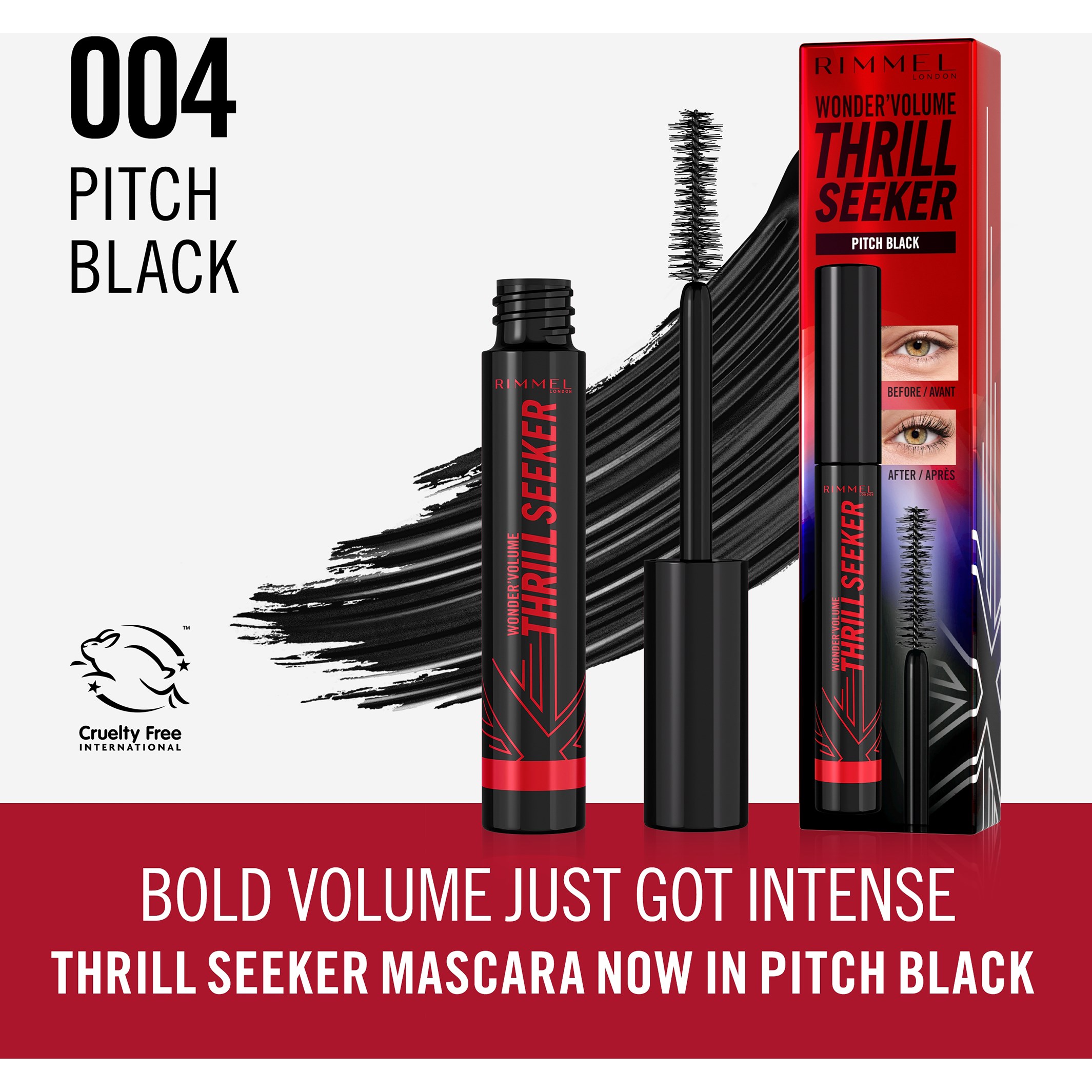 Rimmel Turn up the volume Wonder'Volume Thrill Seeker Mascara 004 Pi (obrázok 8)