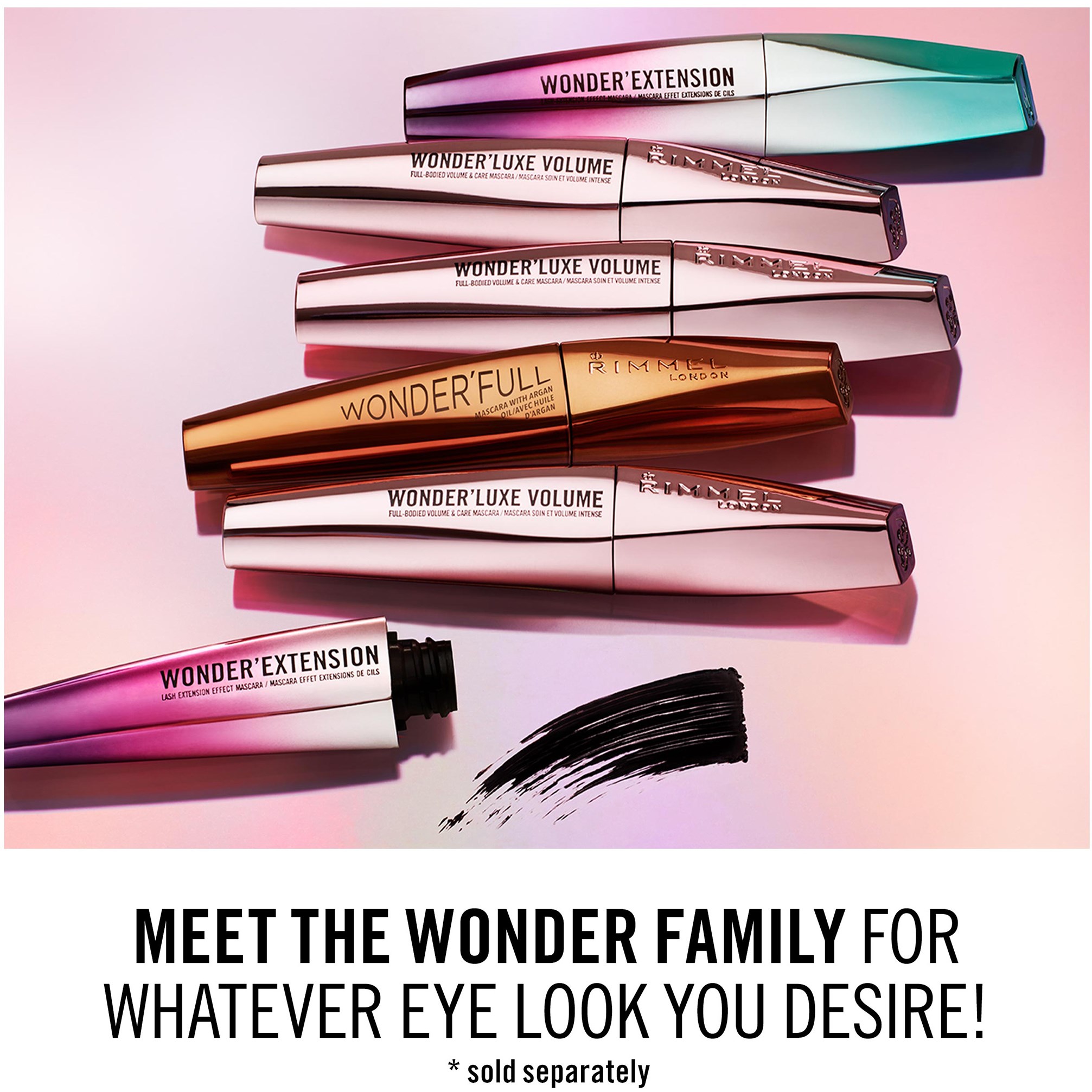 Rimmel Wonder'Extension Lash Extension Effect Mascara Very Black 001 (obrázok 9)