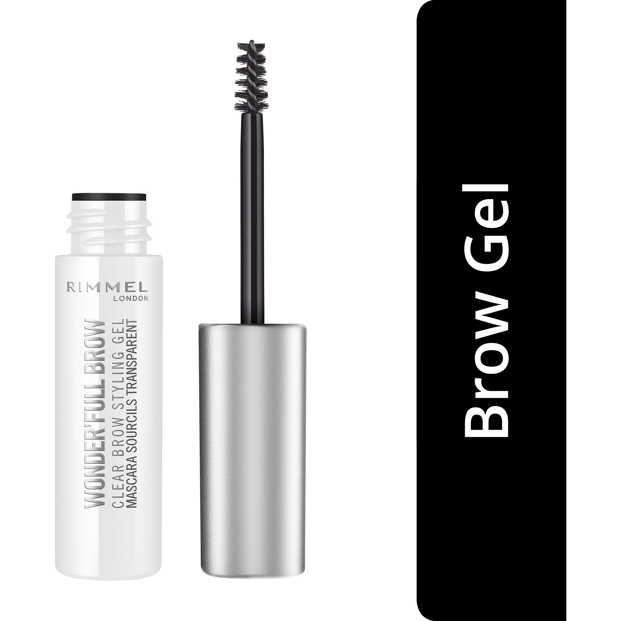 Alternativ bild 1 för Rimmel WonderFull Brow Gel 004 Clear