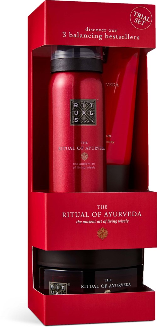 THE RITUAL OF AYURVEDA TRIAL SET, Geles de ducha Rituals - Perfumes Club
