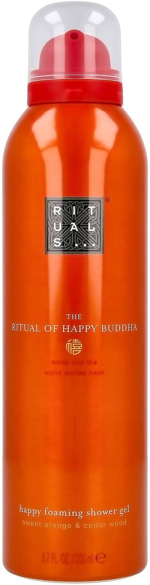 Rituals Happy Buddha Sweet Orange & Cedar Shower Gel 6.7 oz