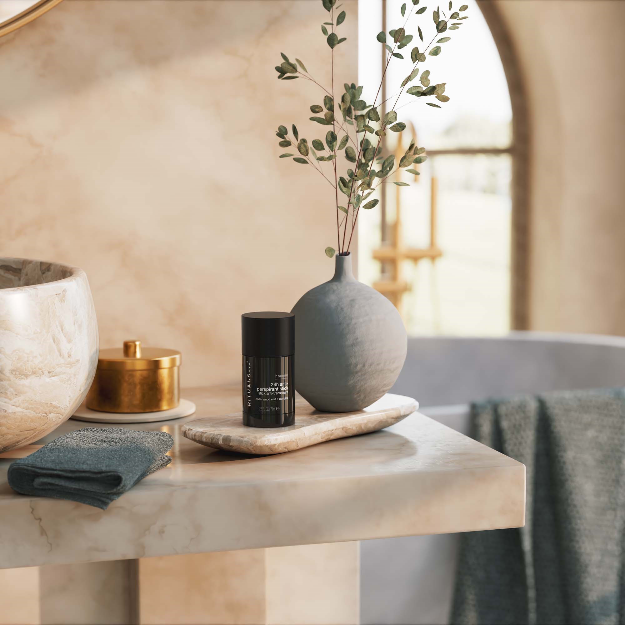 Rituals Homme - Drzewny - Drzewo Cedrowe i Kompleks Witaminy E 75 ml (obrázok 4)