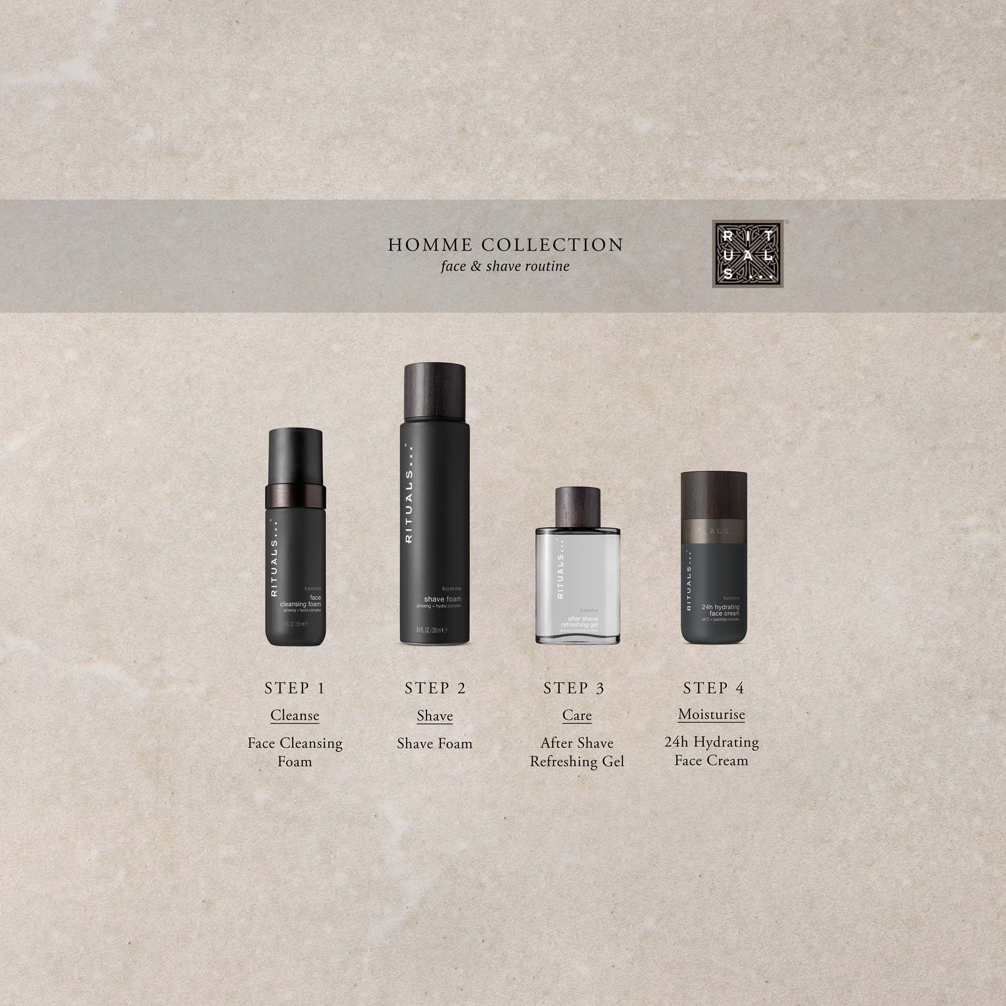 Rituals Homme Żel Po Goleniu - Ginseng & Purify Complex 100 ml (obrázok 6)