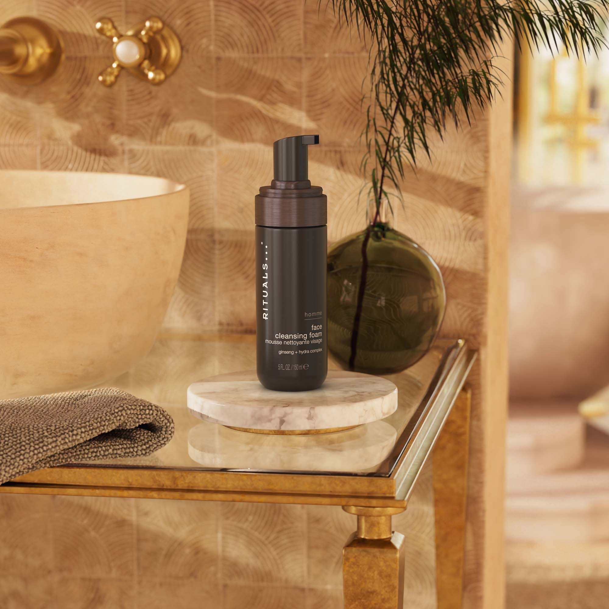 Rituals Homme Pianka Oczyszczająca - Ginseng & Purify Complex 150 ml (obrázok 6)