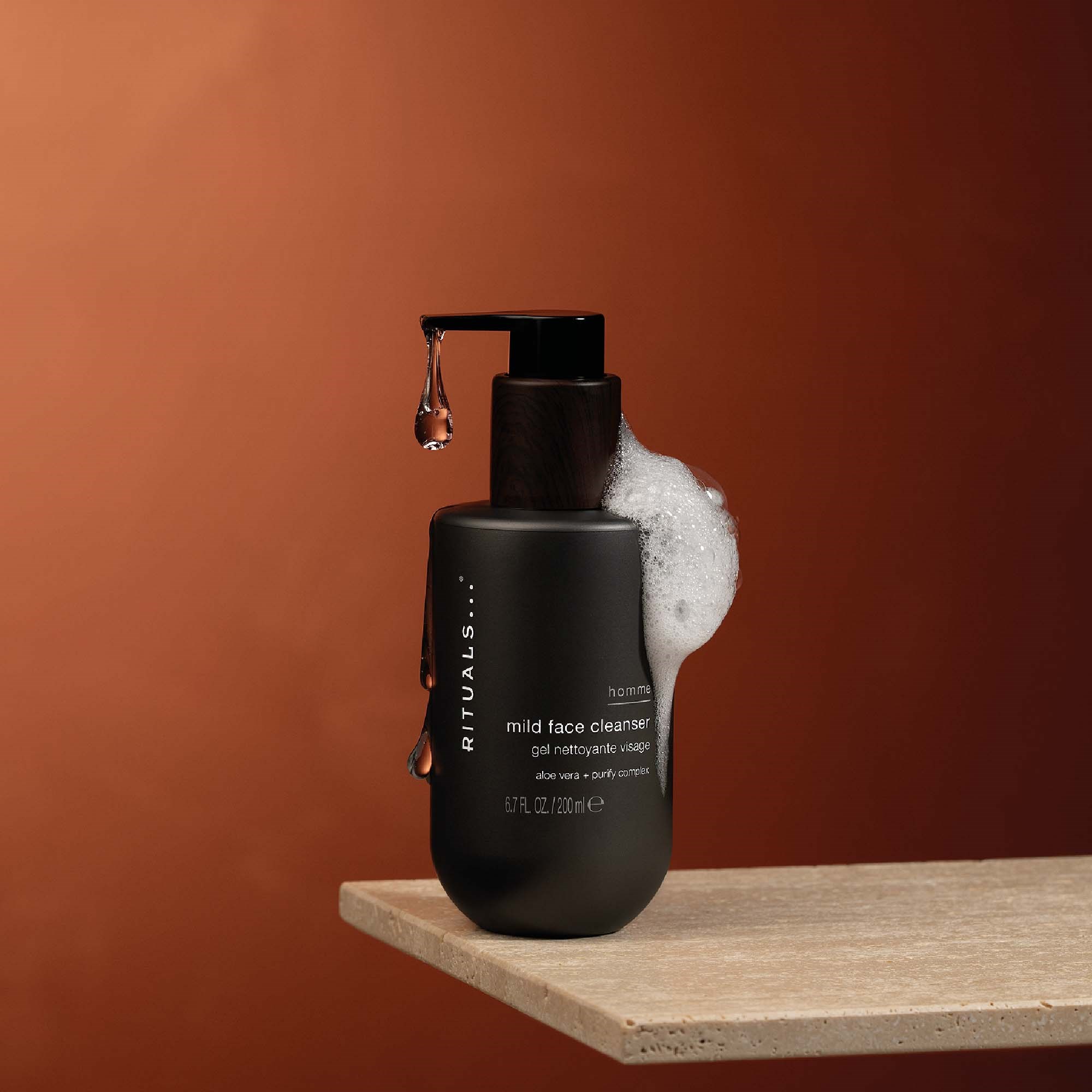 Rituals Homme Mild Face Cleanser 200 ml (zdjęcie 6)