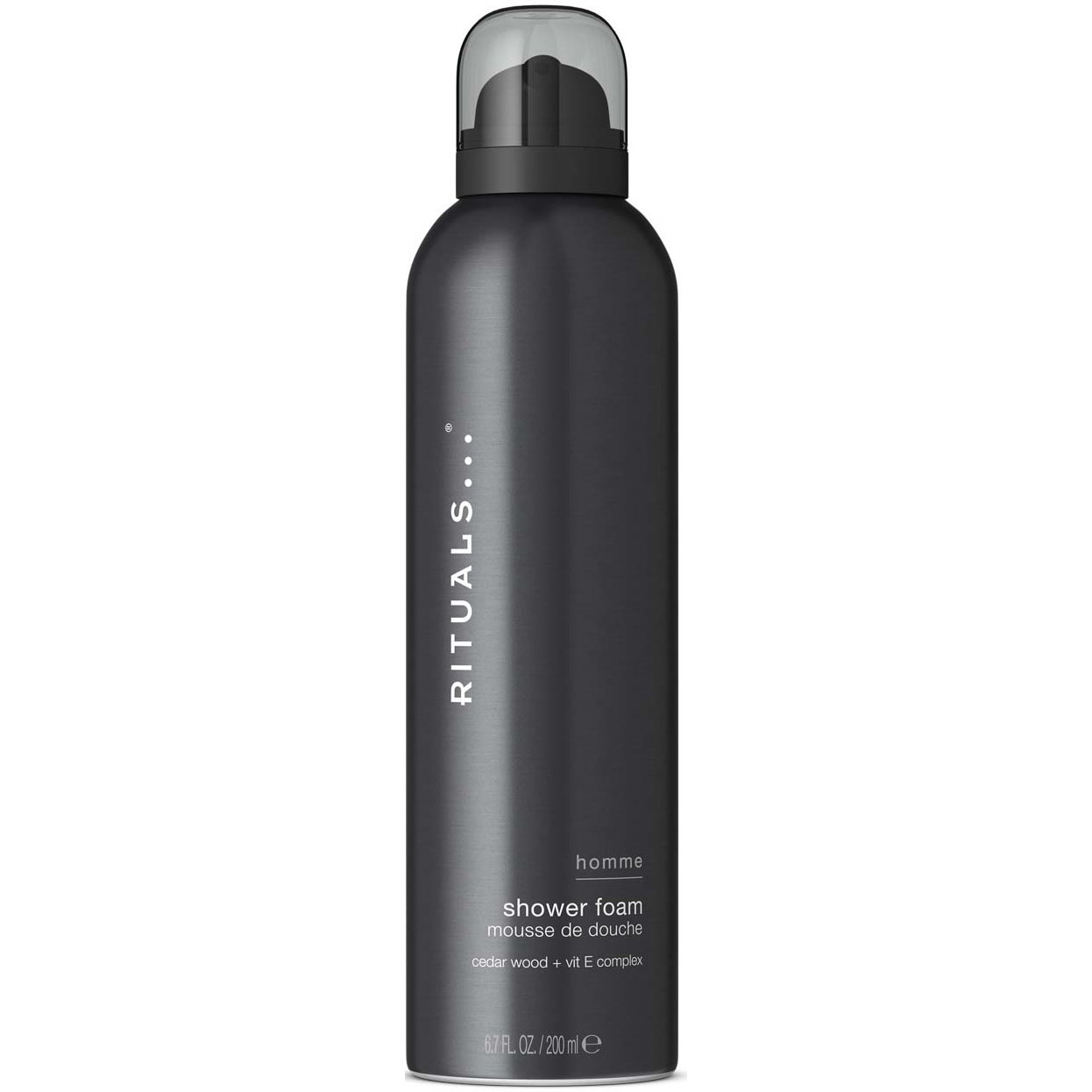 Rituals Homme Shower Foam - Træagtige - Cedertræ & E-Vitamin komp billede