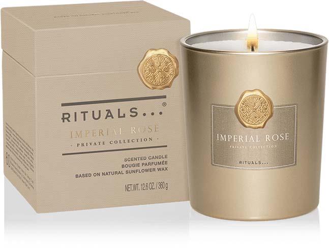 Rituals Imperial Rose Scented Candle 360 g