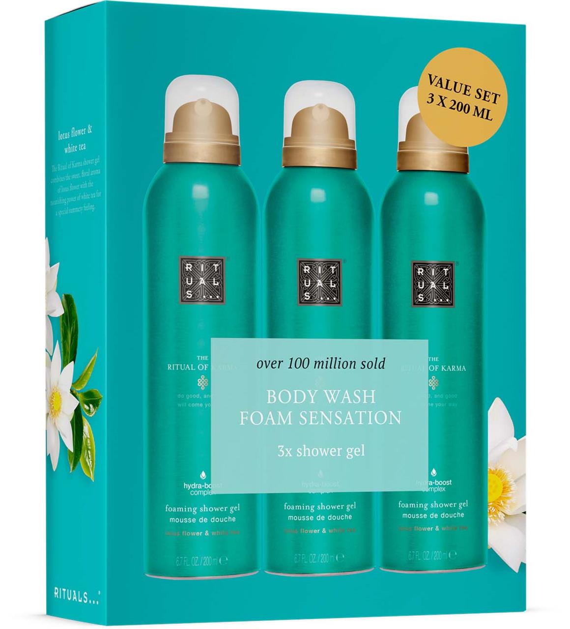 Rituals The Ritual of Karma Shower Foam Value Pack | lyko.com