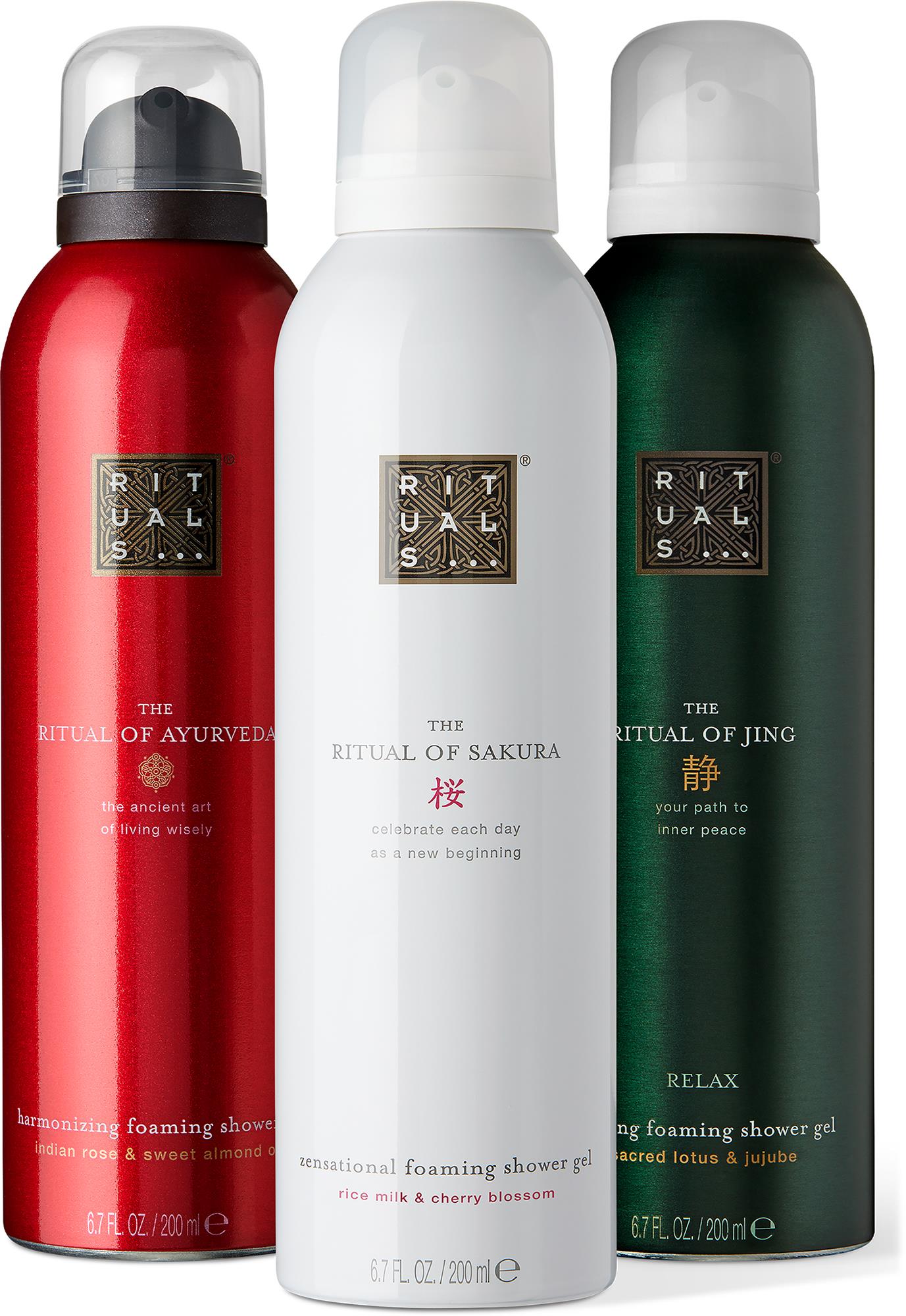 Rituals Mix Shower Foam Value Pack 3x200 ml | lyko.com