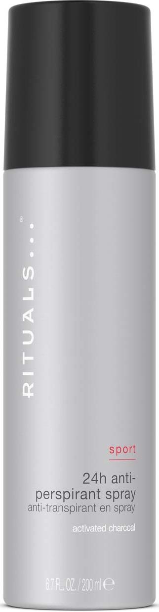 Rituals Sport 24h Anti-Perspirant Spray - Uppfriskande kol- och myntakomplex 200 ml