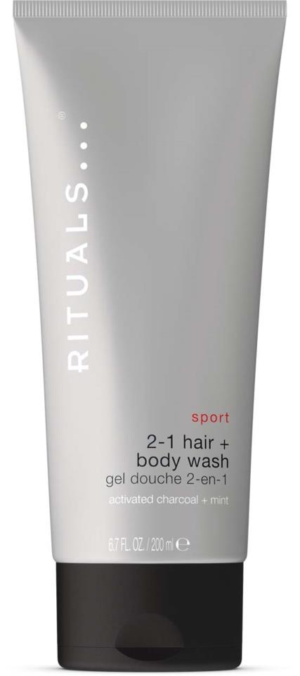 Rituals Sport 2-in-1 Shampoo & Body Wash 200 ml | lyko.com
