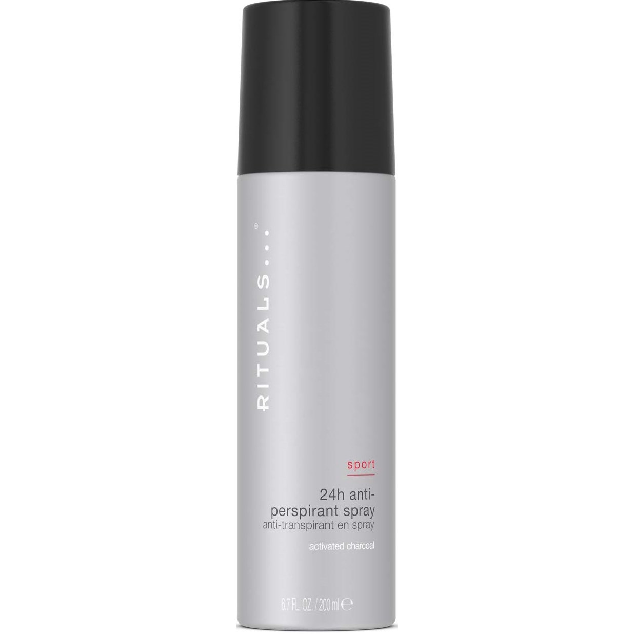Rituals Sport 24h Anti-Perspirant Spray - Orzeźwiający - Komleks Węgl
