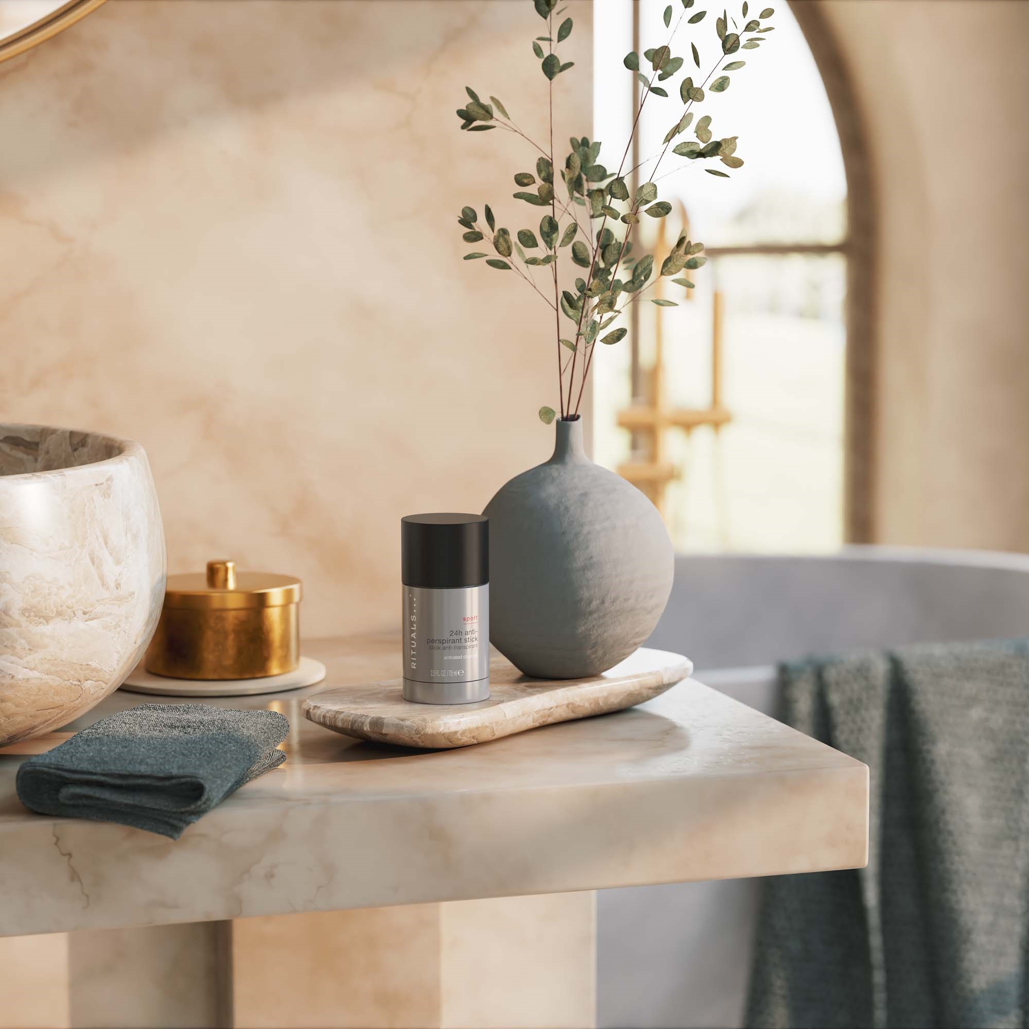 Alternativ bild 1 för Rituals Sport 24h Anti-Perspirant Stick 75 ml