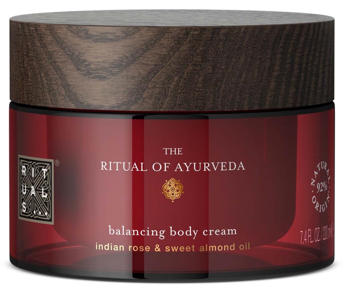 rituals the ritual of ayurveda body cream 220 ml