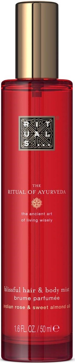 Rituals The Ritual of Ayurveda Hair & Body Mist - Söt & Nötig - Sötmandelolja & Indisk Ros 50 ml
