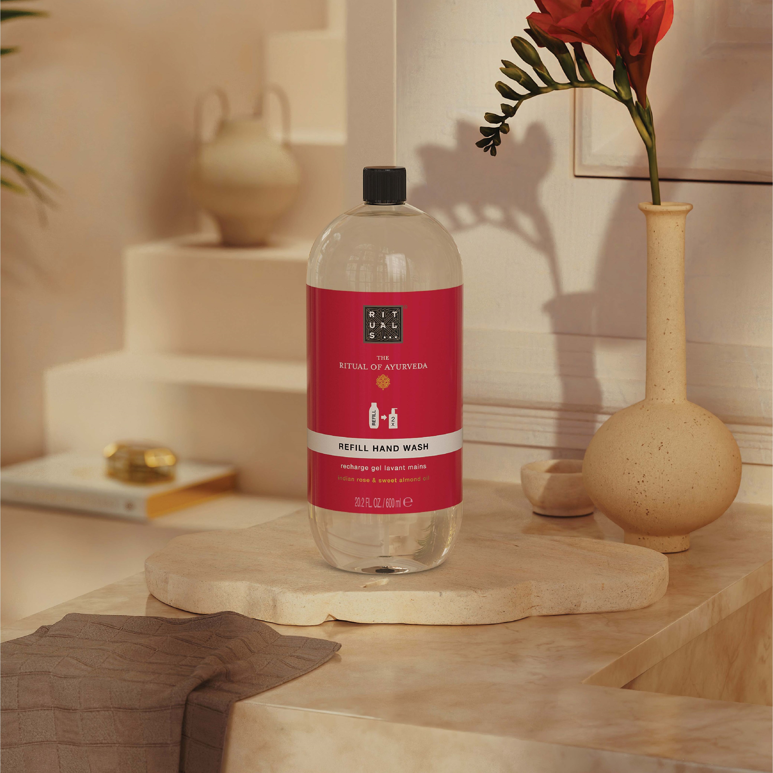 Rituals The Ritual of Ayurveda Hand Wash Refill 600 ml (obrázok 4)