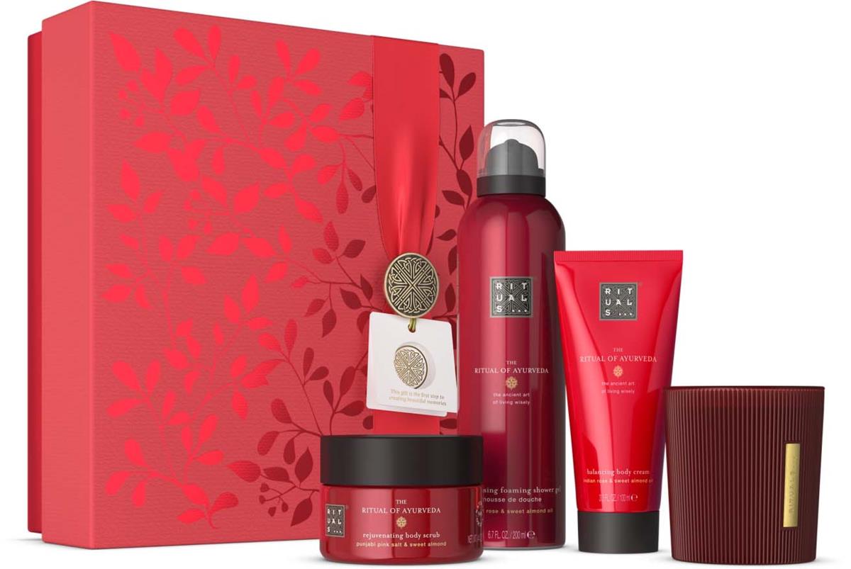 Ten Shadow Rituals Rituals The Ritual of Ayurveda Medium Gift Set - Søt & Nøtteaktig - Søt ...