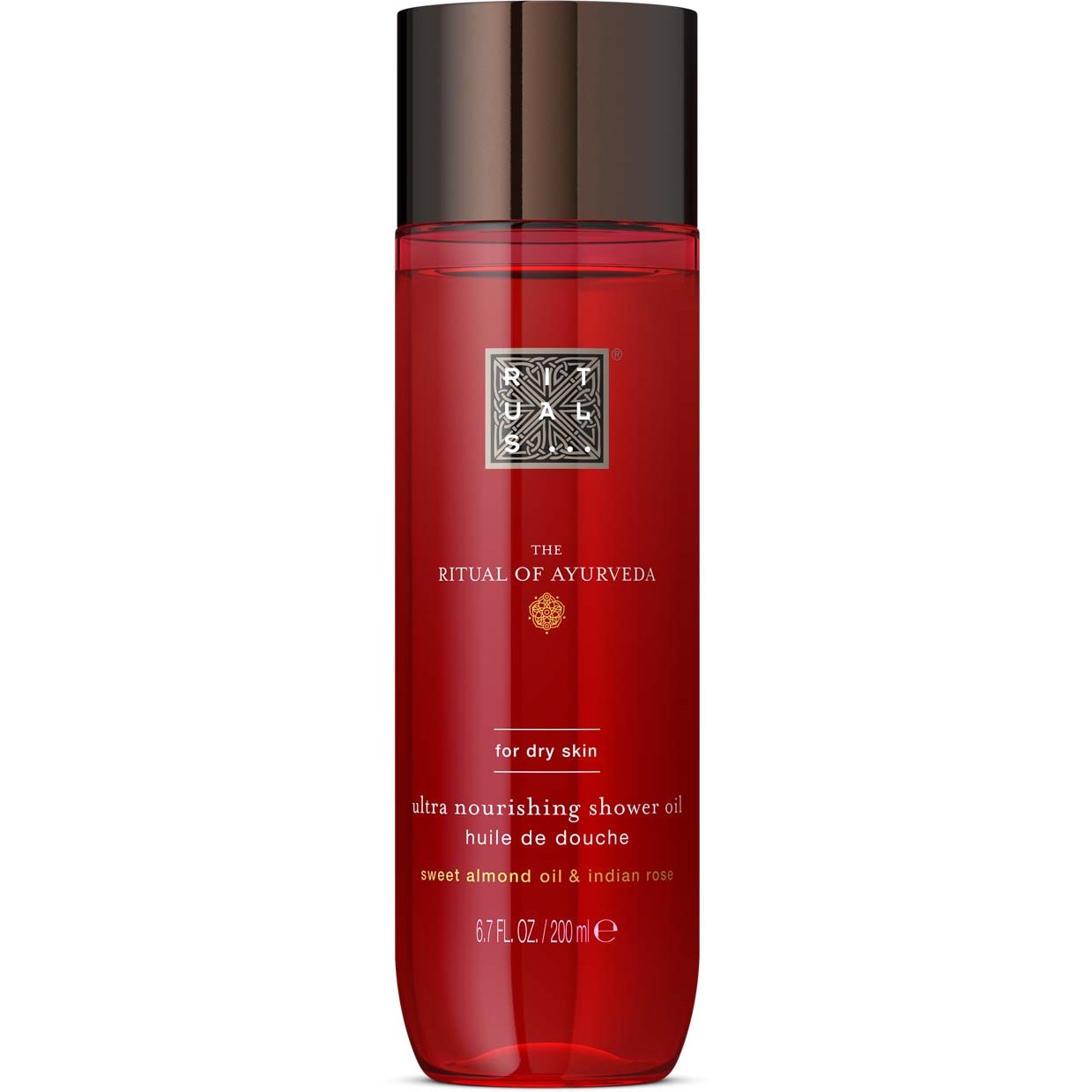 Rituals The Ritual of Ayurveda Shower Oil - Sød & nøddeagtig - In billede