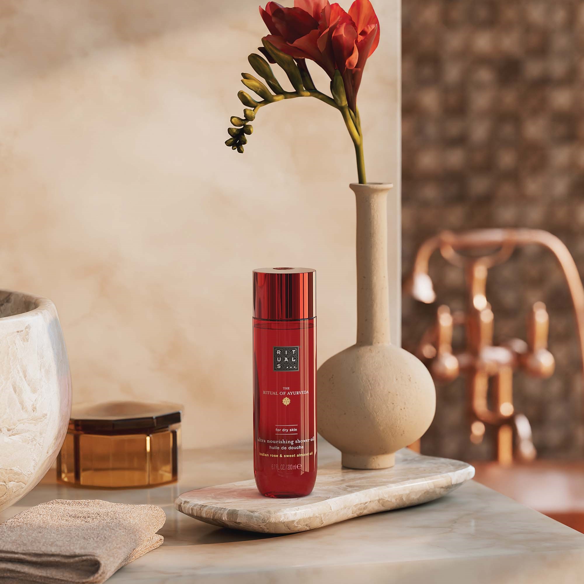 Rituals The Ritual of Ayurveda Shower Oil 200 ml (obrázok 5)
