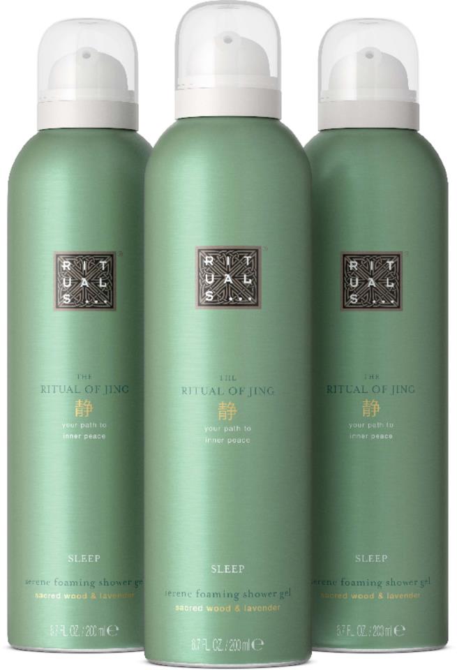 Rituals The Ritual of Jing Sleep Foaming Shower Gel Trio | lyko.com