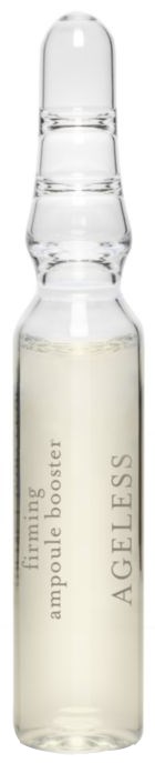 Mała fiolka z klarą cieczą, oznaczona 'AGILESS' i 'The revival ampoule booster'.