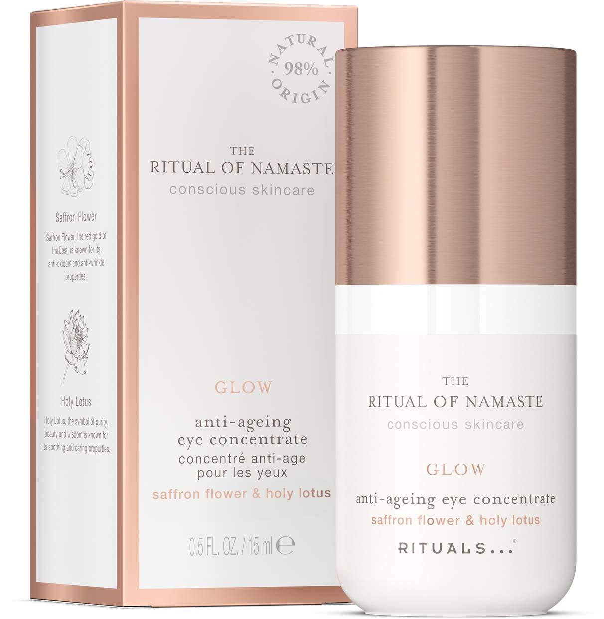 Rituals The Ritual of Namaste Glow Anti-Ageing Eye Concentrate 15 ml ...
