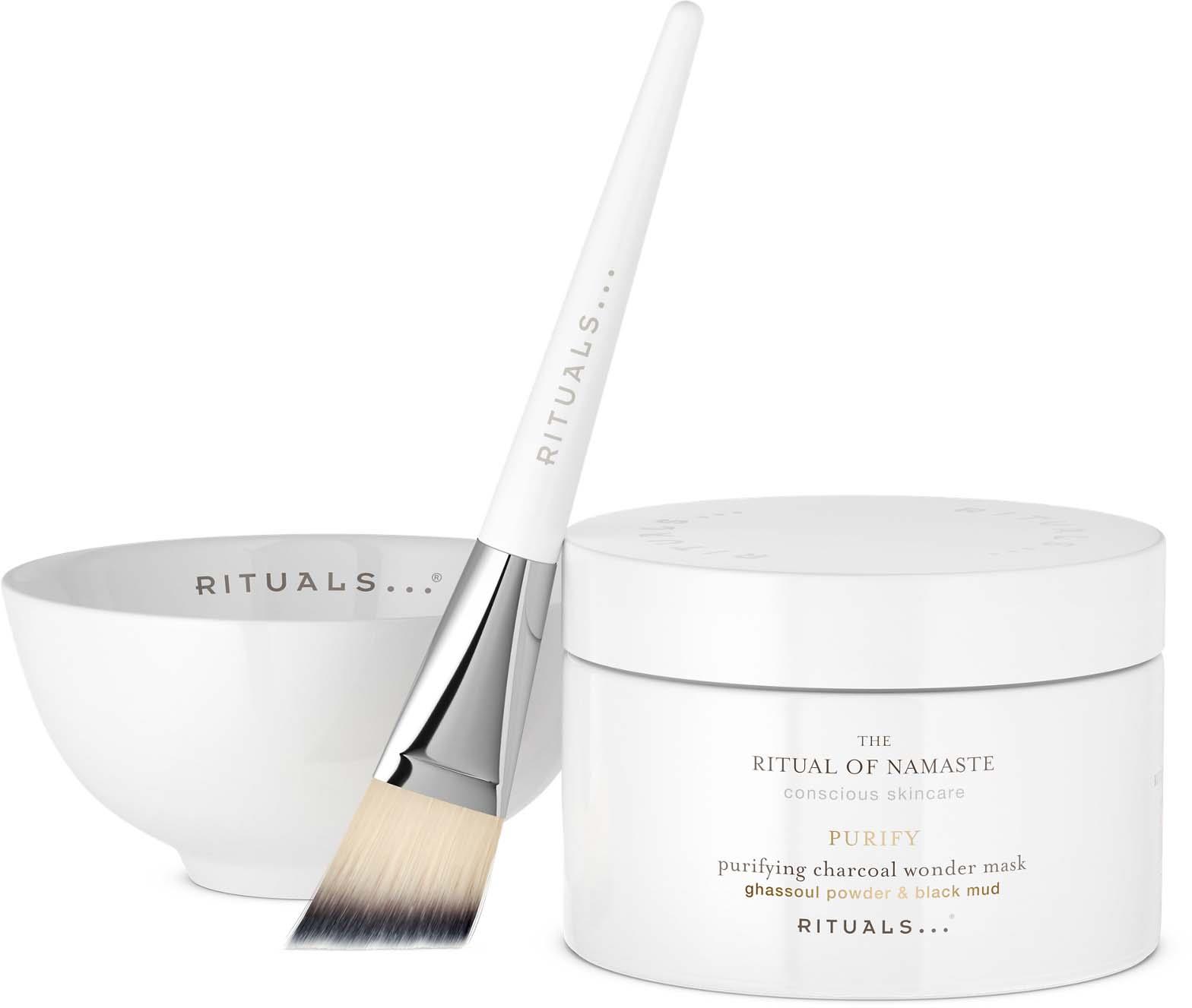 Ocean Rituals Mask Rituals The Ritual of Namaste Purifying Charcoal Wonder Mask 70 g ...