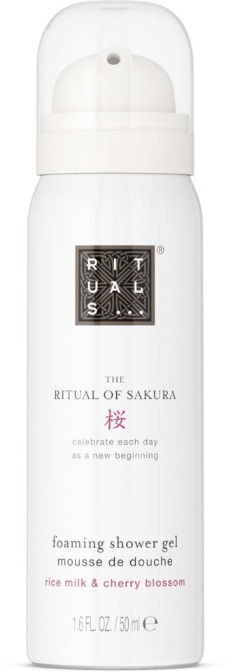 Rituals The Ritual of Sakura Foaming Shower Gel 50 ml