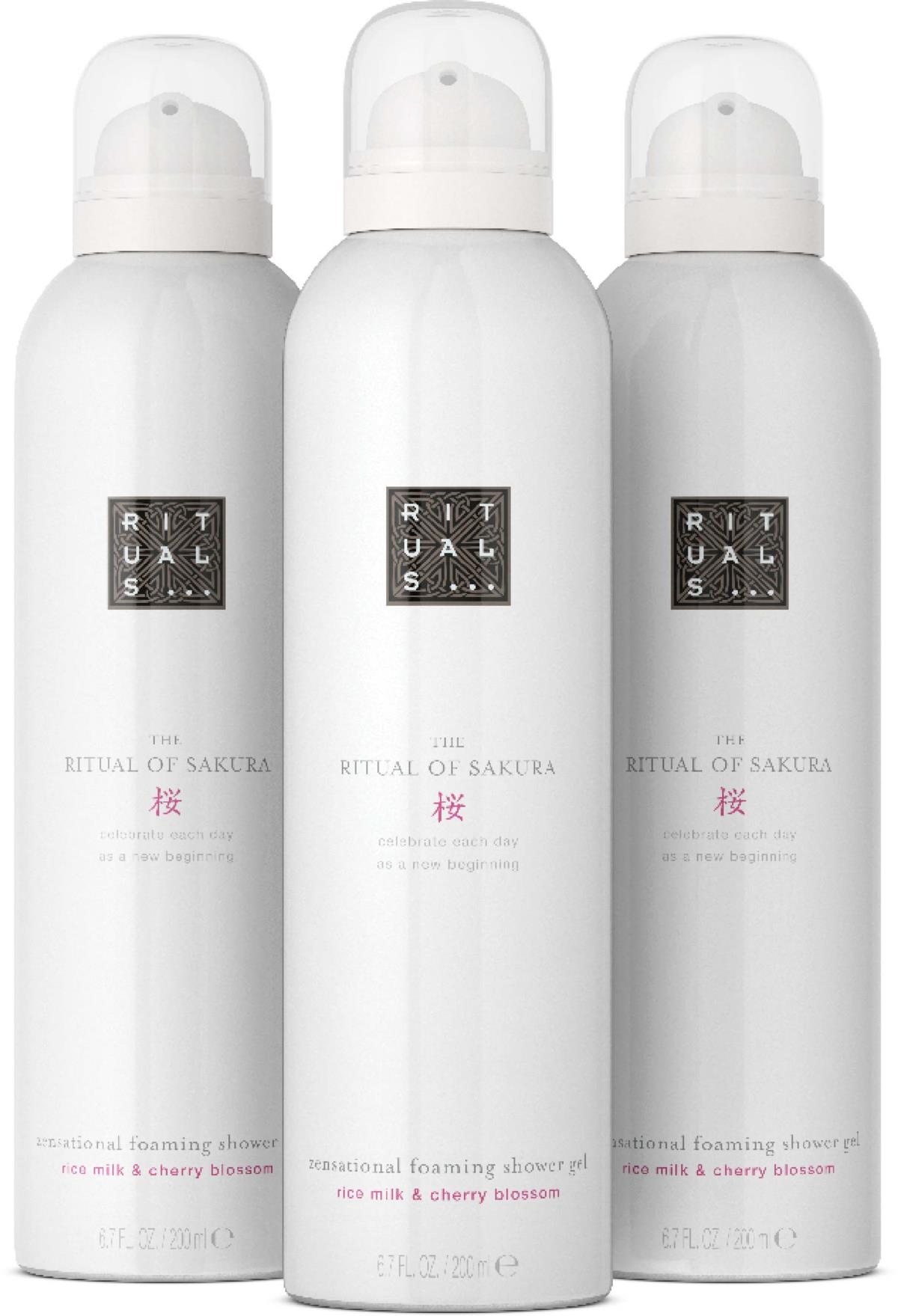 Rituals The Ritual of Sakura Foaming Shower Gel Trio